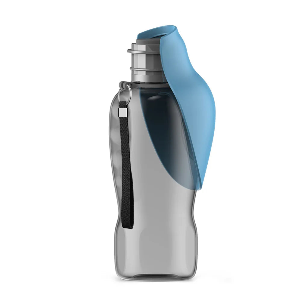Portable Dog Water Bottle with Leaf Cup