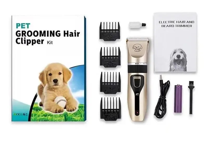 Cordless Pet Hair Clippers Set