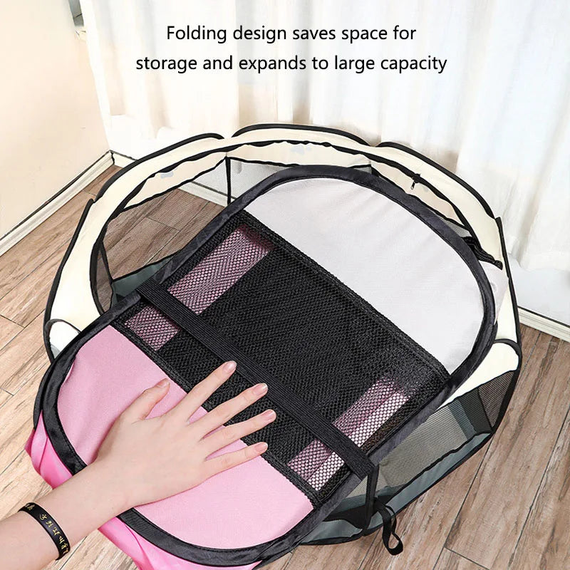 Foldable Octagonal Pet Tent