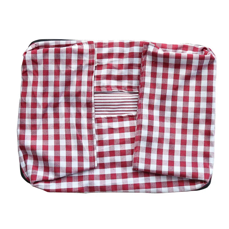 Striped Cotton Pet Sofa Bed