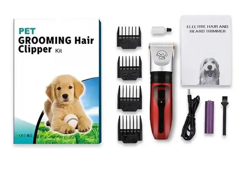 Cordless Pet Hair Clippers Set