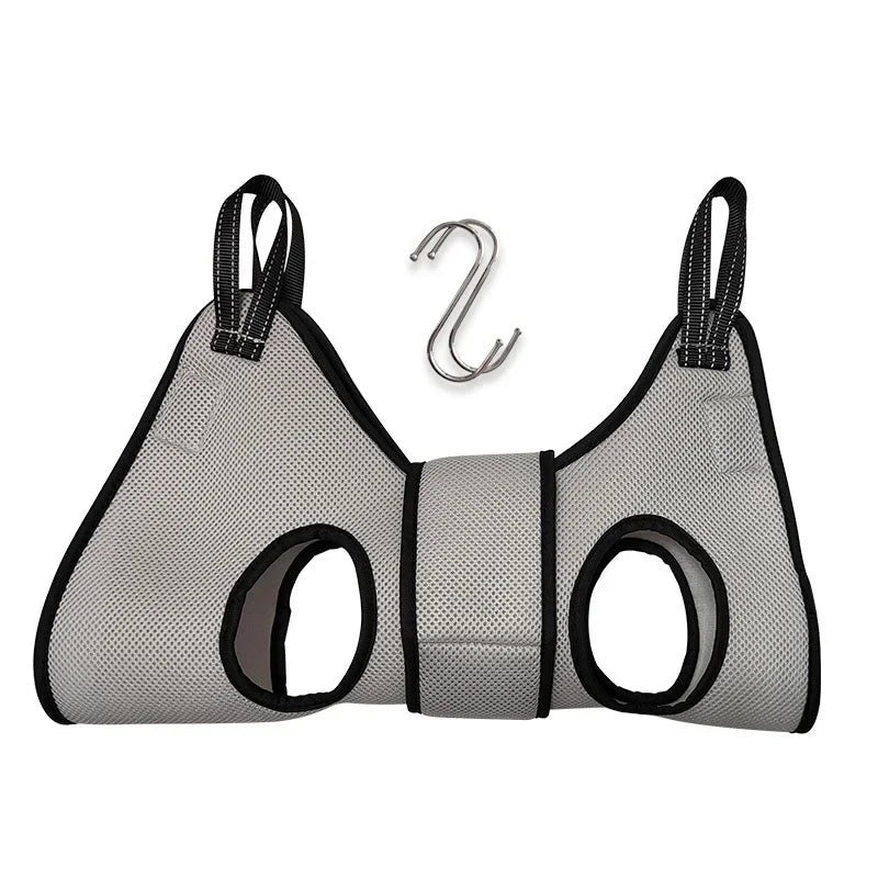 Pet Grooming Hammock with Nail Clipper