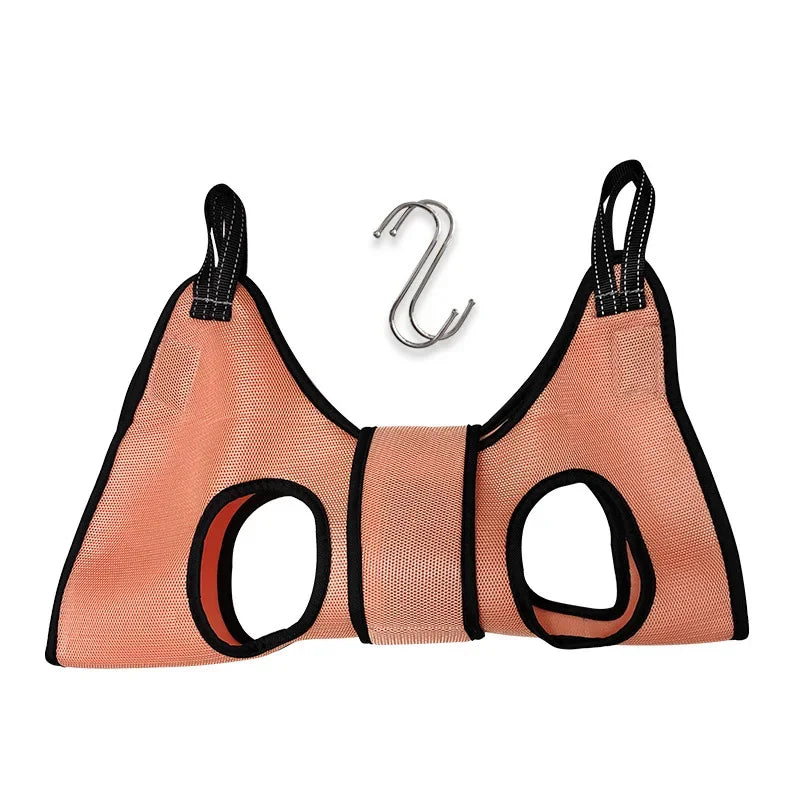 Pet Grooming Hammock with Nail Clipper