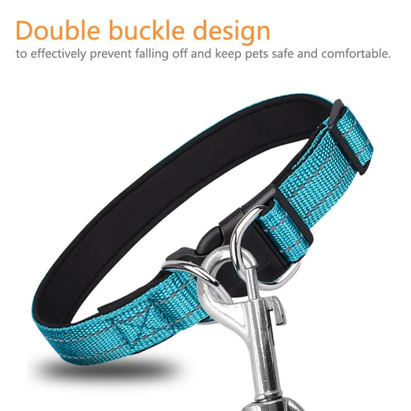 Reflective Padded Dog Collar