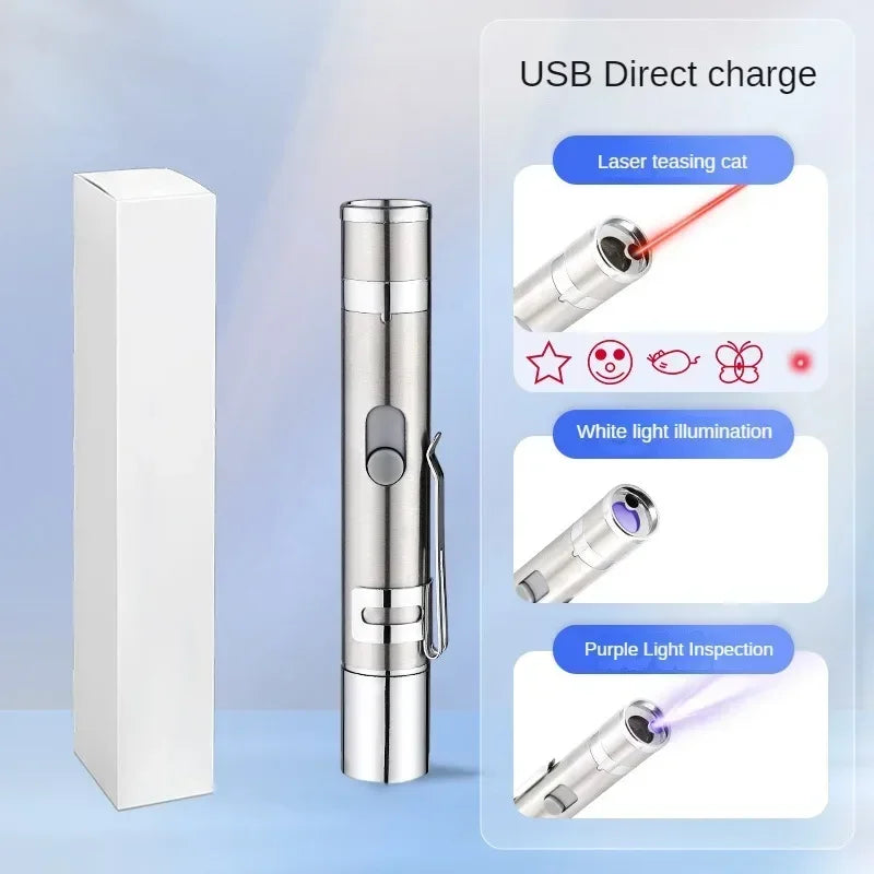 USB Rechargeable Cat Laser Pen