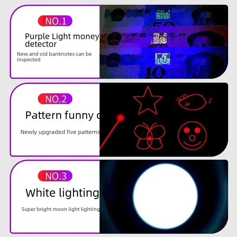 USB Rechargeable Cat Laser Pen