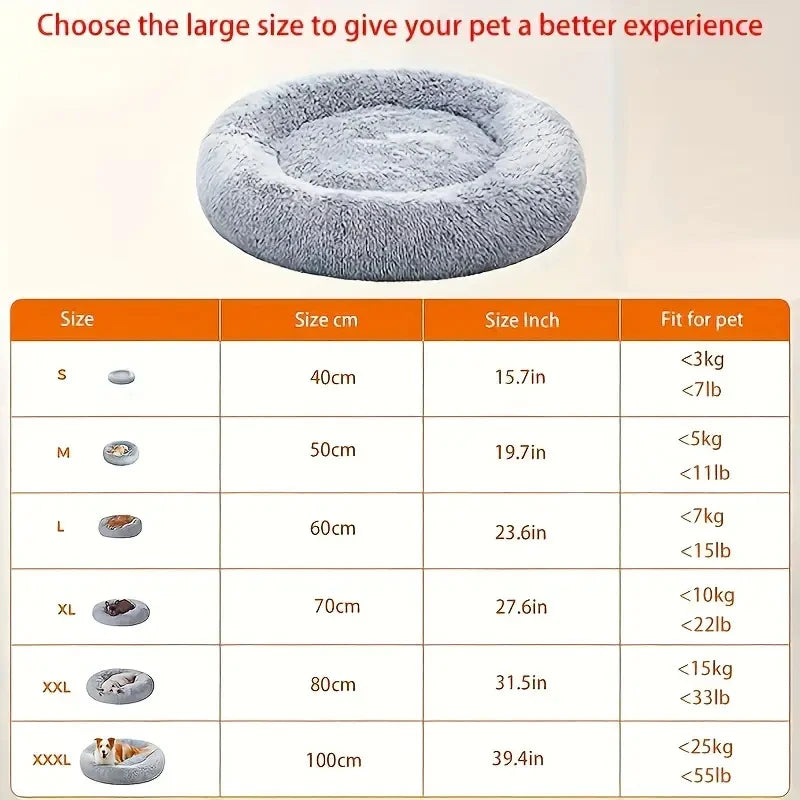 Plush Cotton Pet Bed Sofa