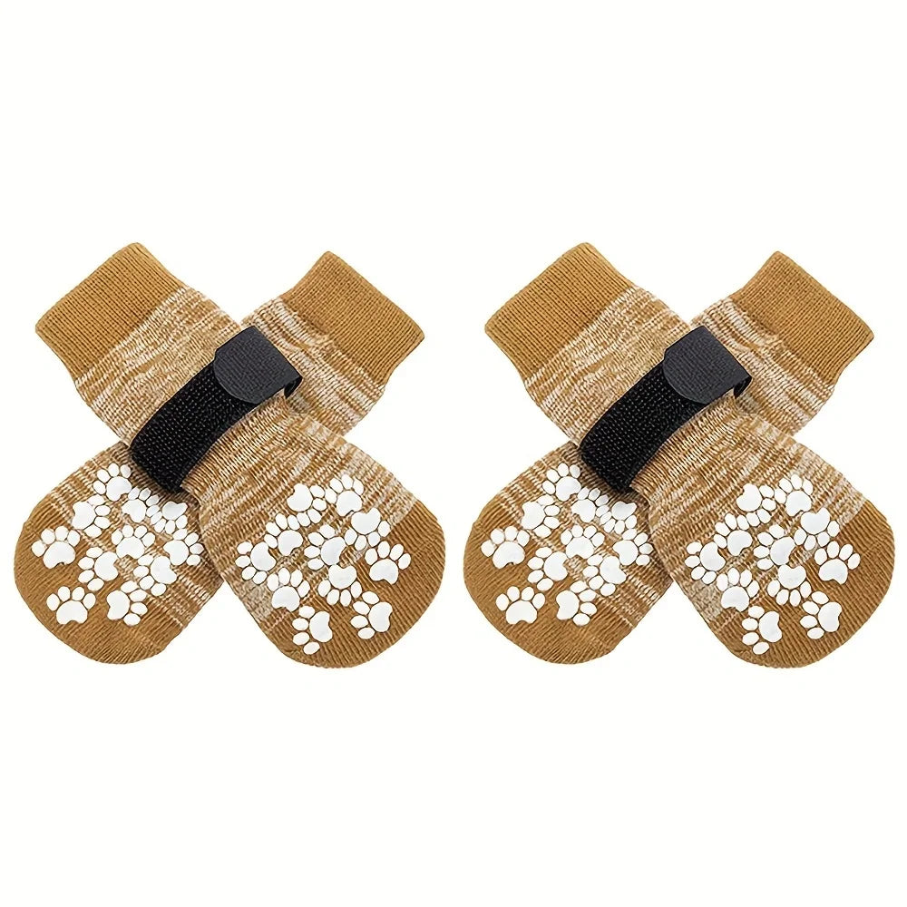Adjustable Dog Anti-Slip Socks