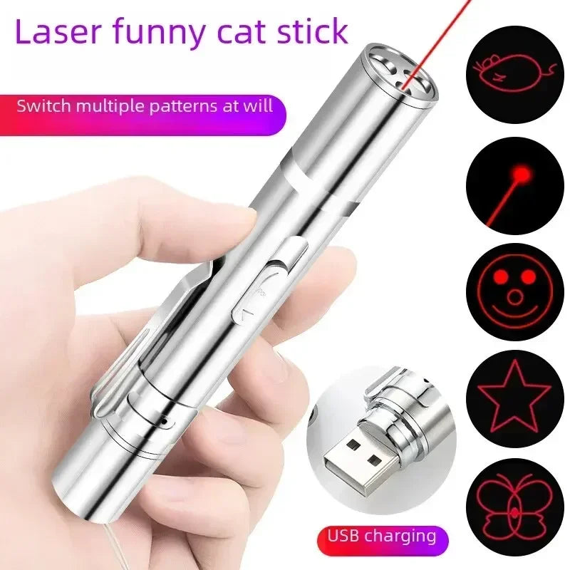 USB Rechargeable Cat Laser Pen