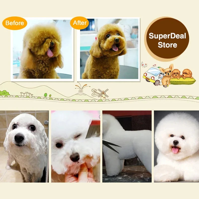 Cordless Pet Hair Clippers Set