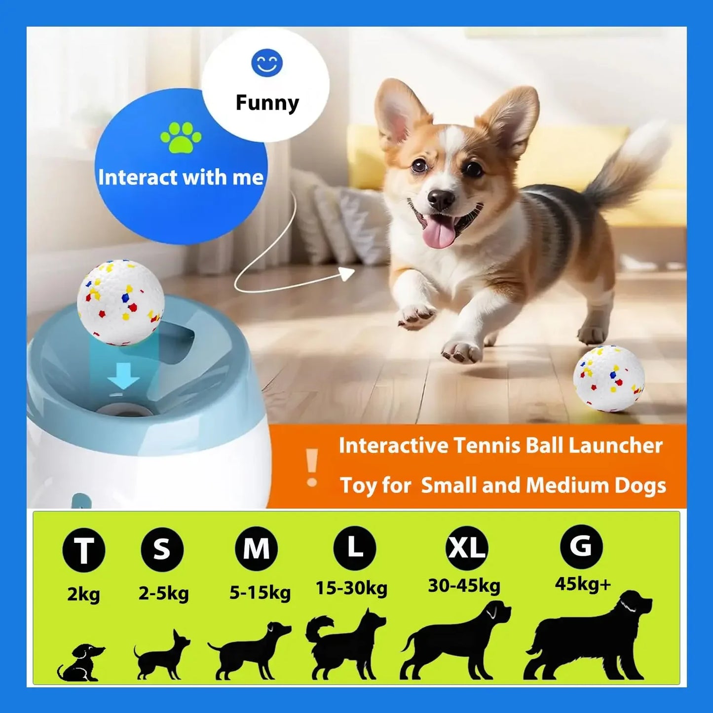 Rechargeable Dog Ball Launcher