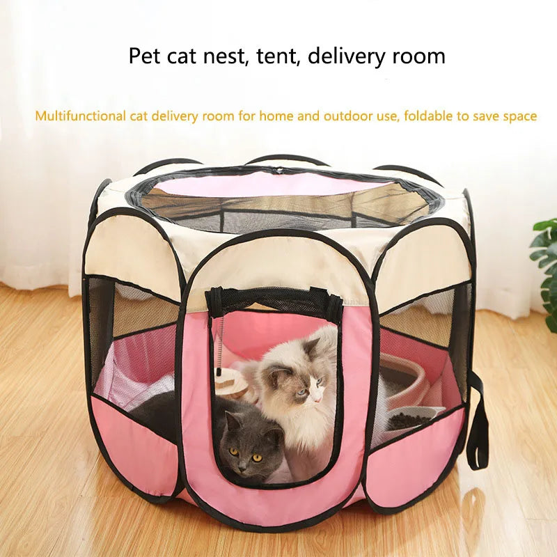 Foldable Octagonal Pet Tent