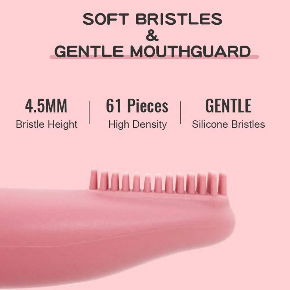 Ultra Soft Silicone Pet Finger Toothbrush