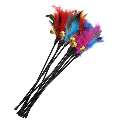 5-Piece Cat Feather Wand Set