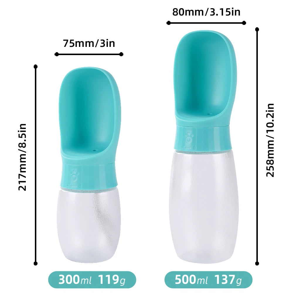 Portable Dog Water Bottle 500ml