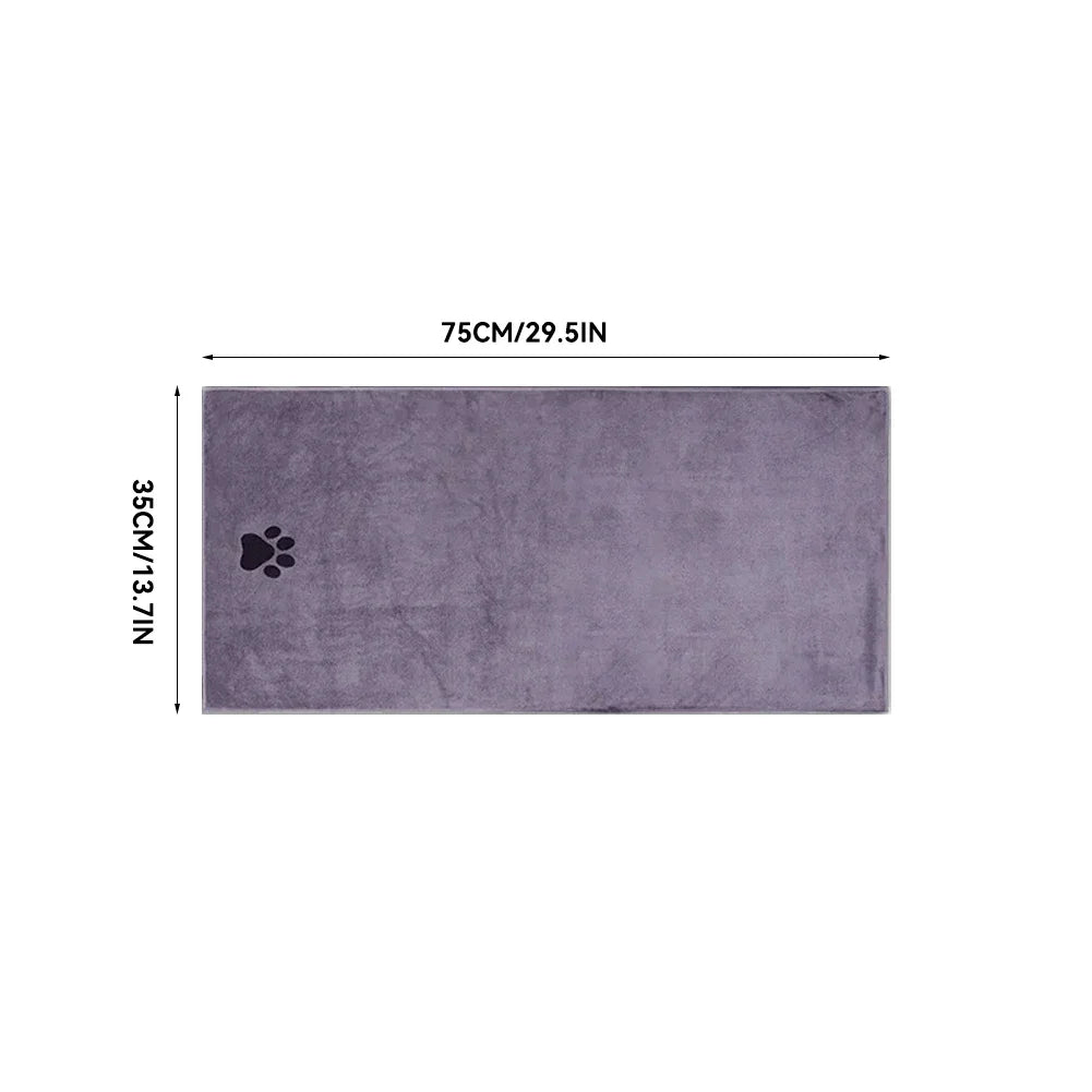 Microfiber Pet Bath Towel