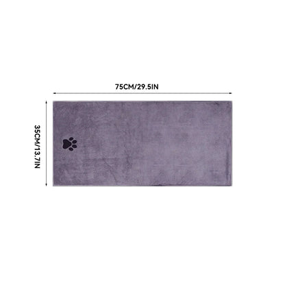 Microfiber Pet Bath Towel