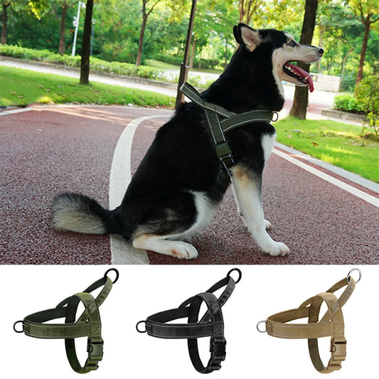 Adjustable Reflective Dog Vest Harness