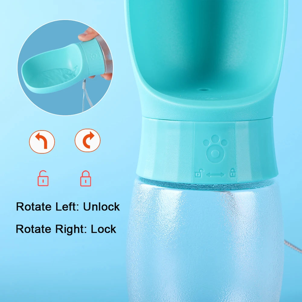 Portable Dog Water Bottle 500ml