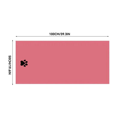 Microfiber Pet Bath Towel