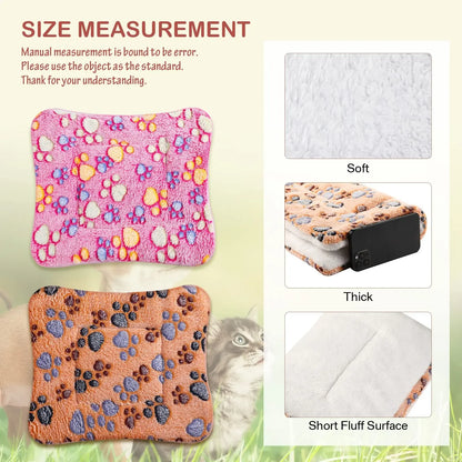 Thickened Flannel Pet Sleeping Mat