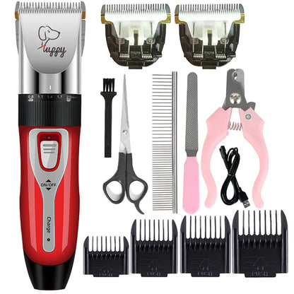 Cordless Pet Hair Trimmer Set