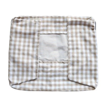 Striped Cotton Pet Sofa Bed