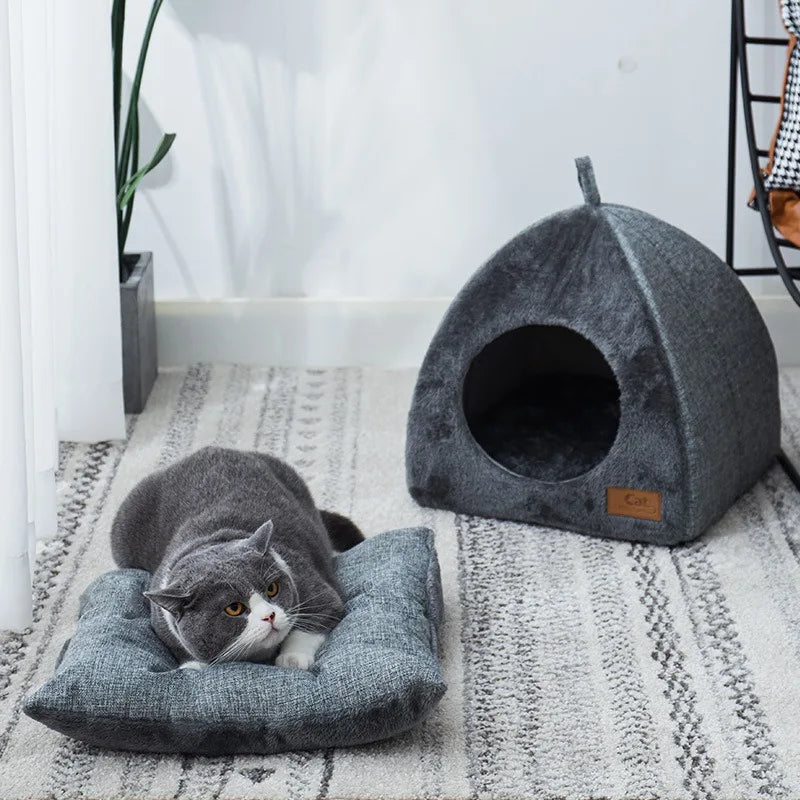 Triangle Cat Nest House