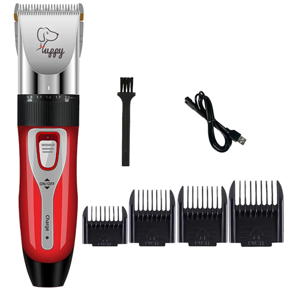 Cordless Pet Hair Trimmer Set