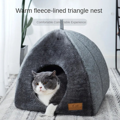 Triangle Cat Nest House