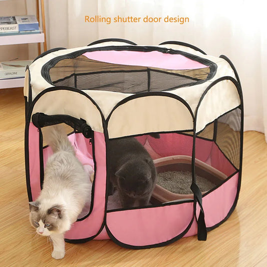 Foldable Octagonal Pet Tent