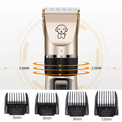 Cordless Pet Hair Clippers Set