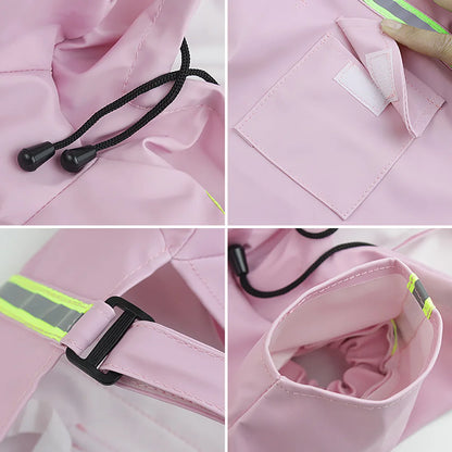 Large Dog Waterproof Raincoat