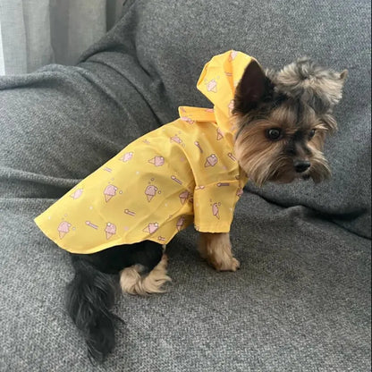 Small Dog Waterproof Raincoat