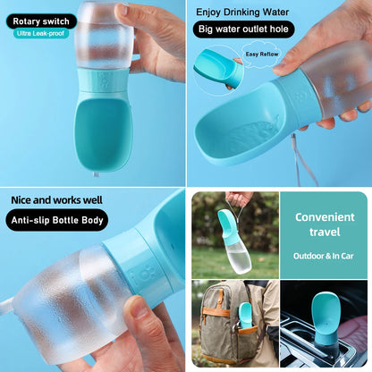 Portable Dog Water Bottle 500ml