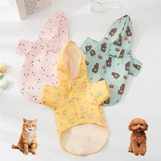Small Dog Waterproof Raincoat