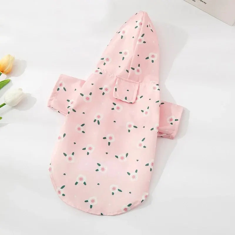 Small Dog Waterproof Raincoat
