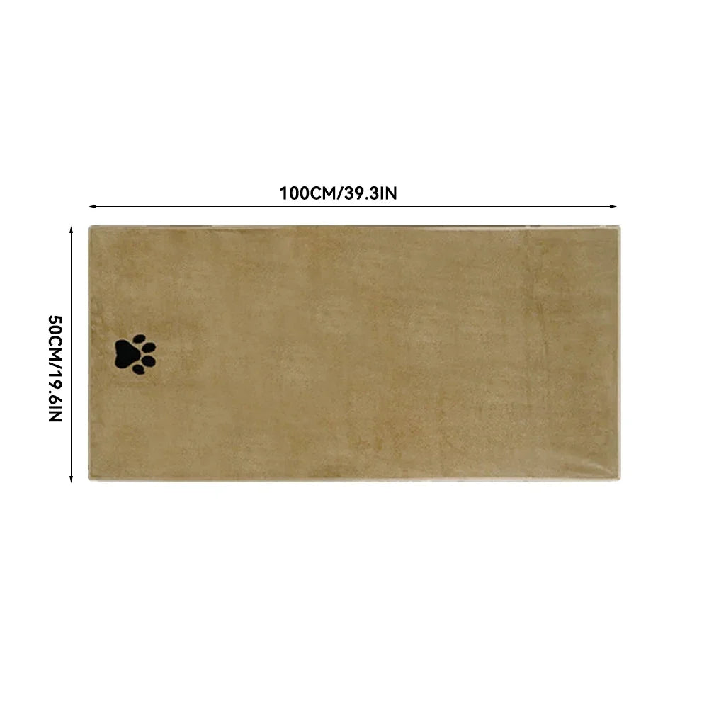 Microfiber Pet Bath Towel
