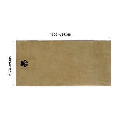 Microfiber Pet Bath Towel