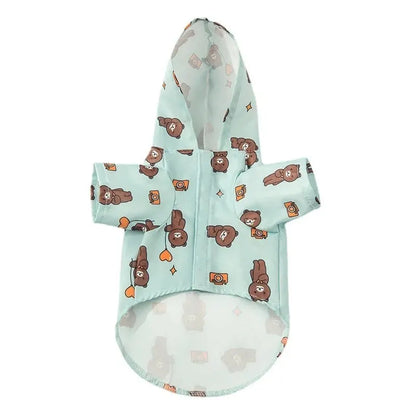 Small Dog Waterproof Raincoat
