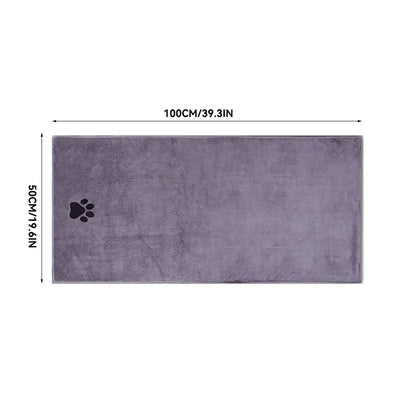 Microfiber Pet Bath Towel