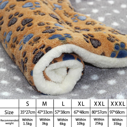 Thickened Flannel Pet Sleeping Mat