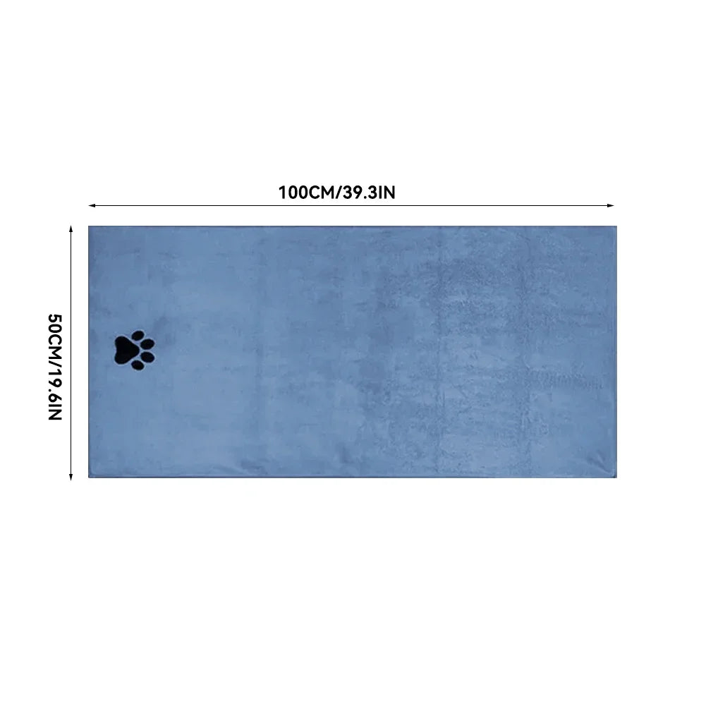 Microfiber Pet Bath Towel