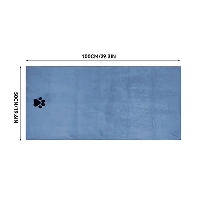 Microfiber Pet Bath Towel