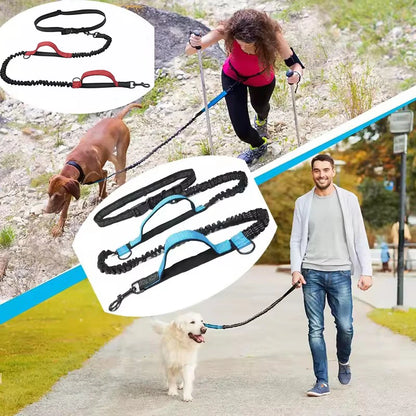 Hands-Free Reflective Dog Leash