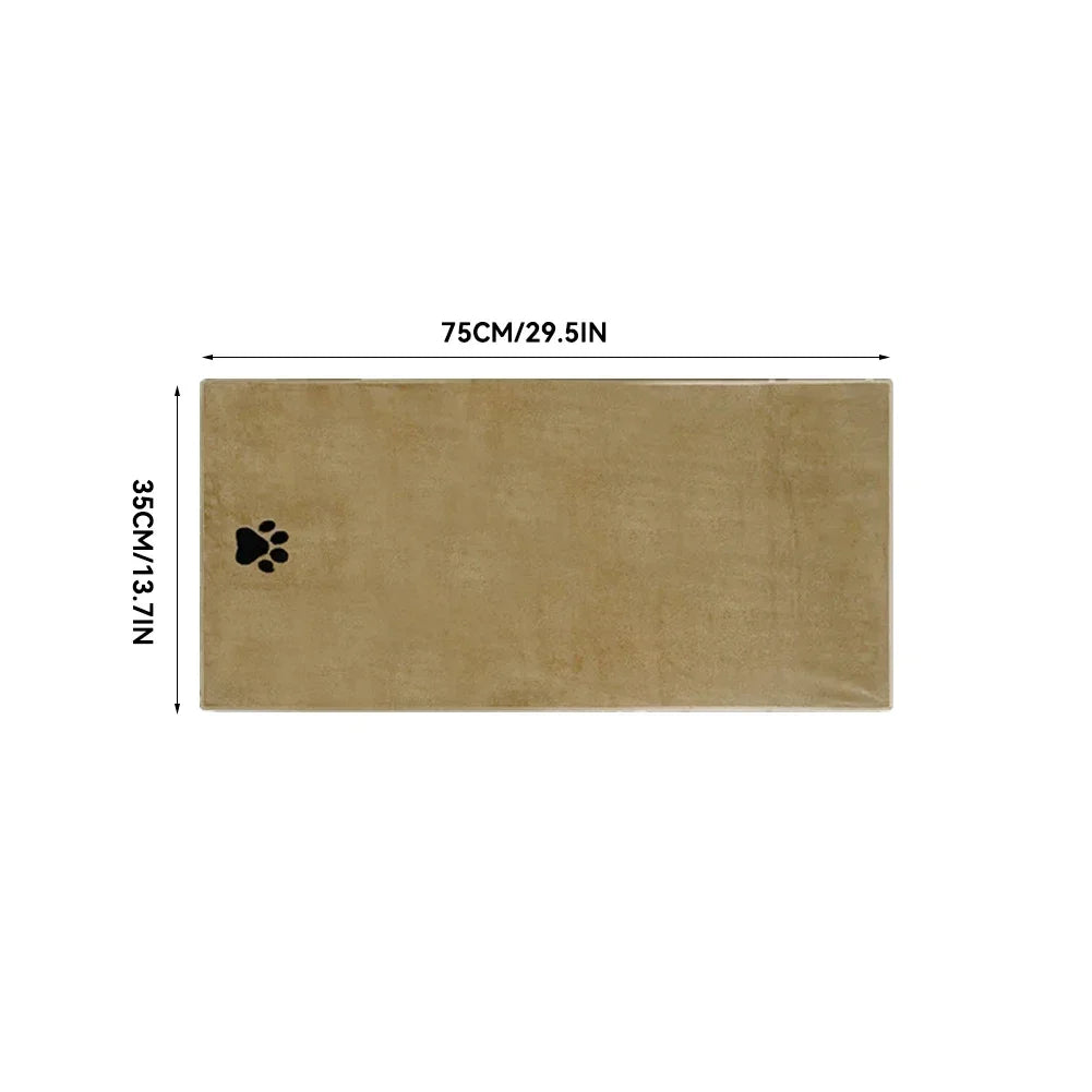 Microfiber Pet Bath Towel