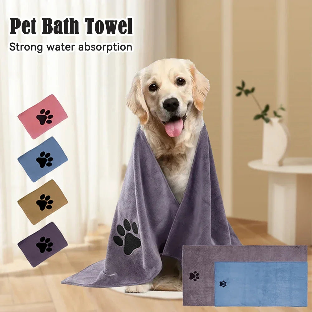 Microfiber Pet Bath Towel