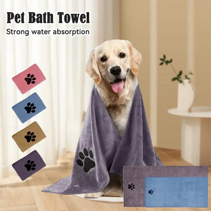 Microfiber Pet Bath Towel