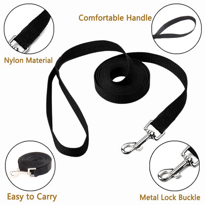 Extra Long Nylon Dog Training Leash
