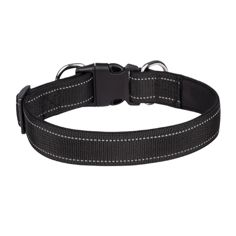 Reflective Padded Dog Collar